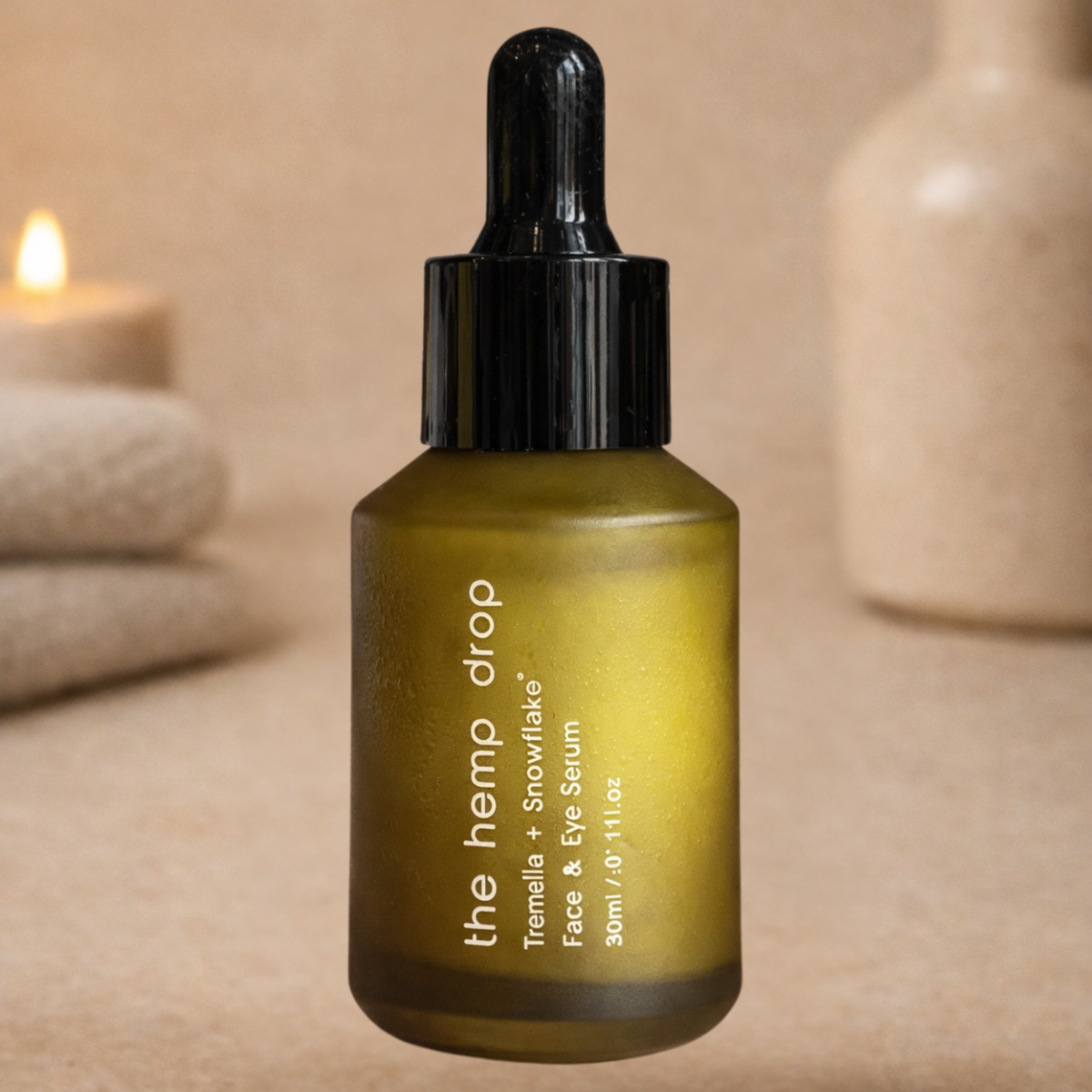 The Hemp Drop Tremella & Snowflake Face & Eye Serum
